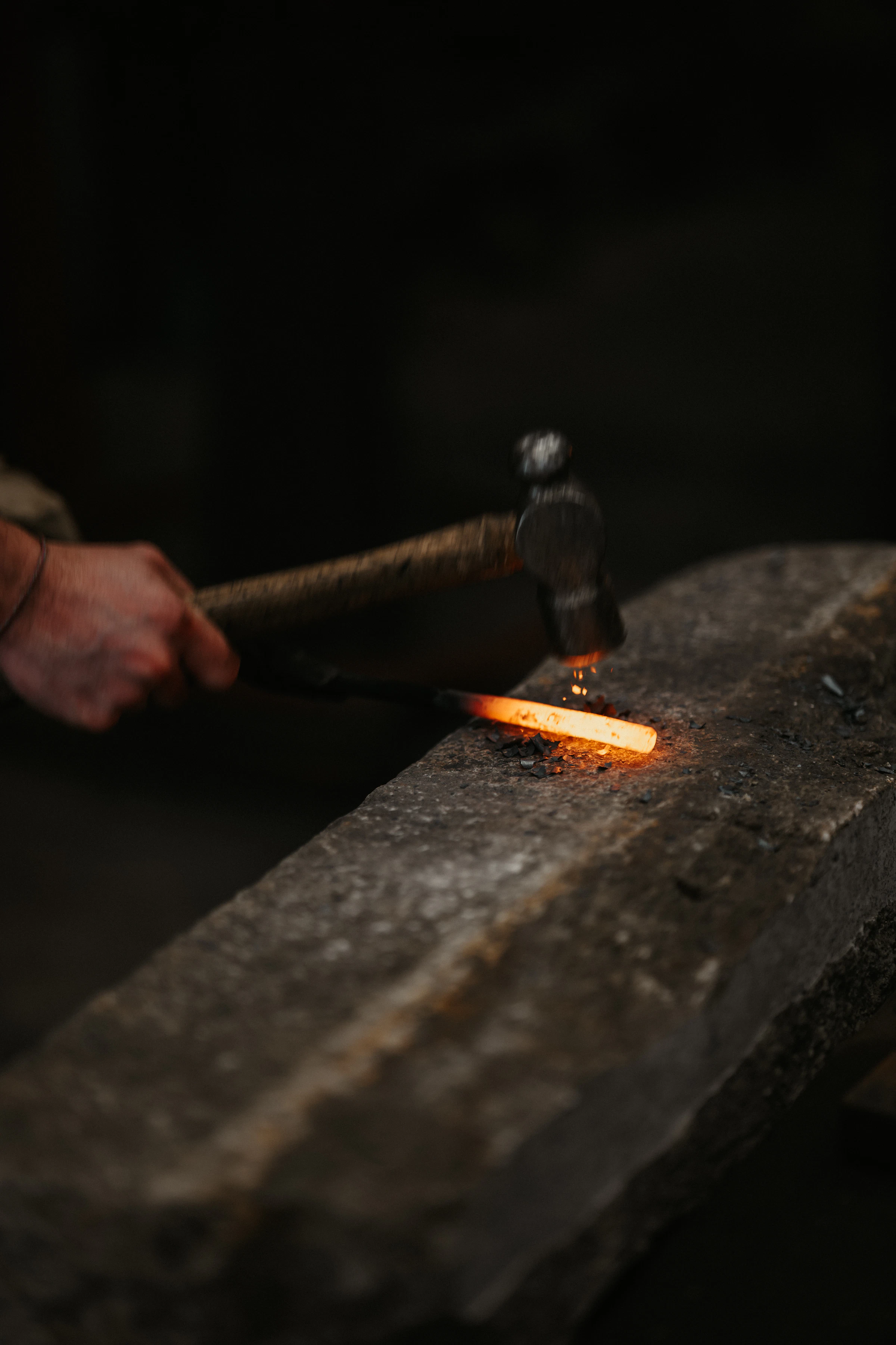 Handforged Damascus Steel